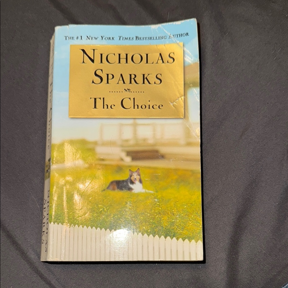 Nicholas Sparks 'The Choice' Book